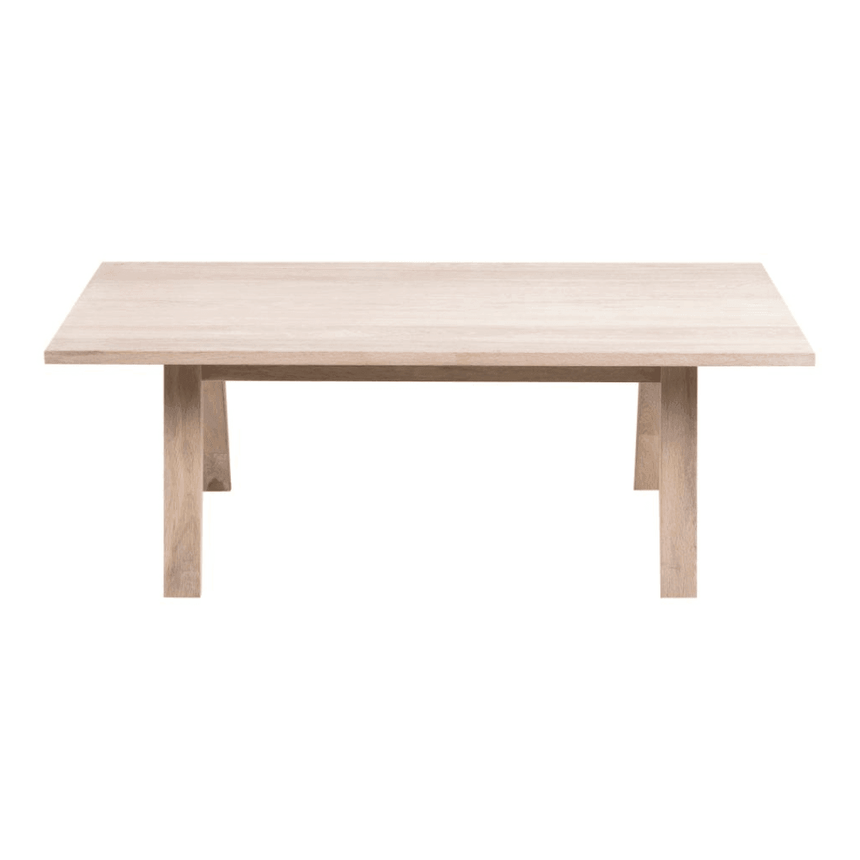A-line wooden coffee table