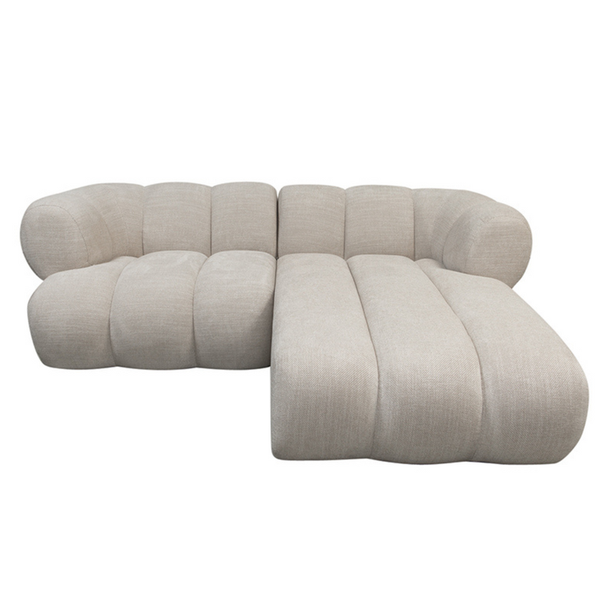 New York 2.5 személyes szövet sarokkanapé