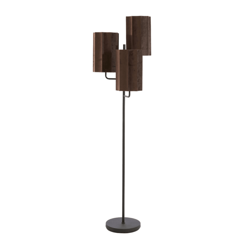 Edisa velvet floor lamp