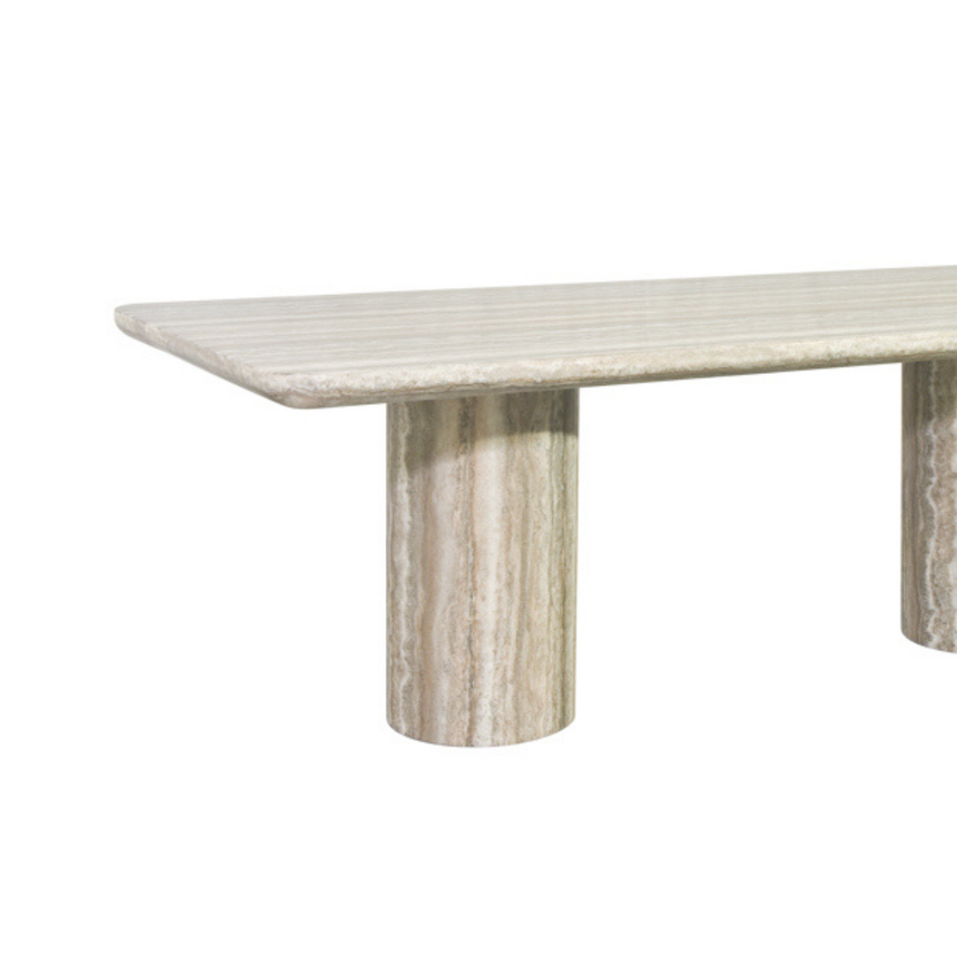Les Arcs marble console table