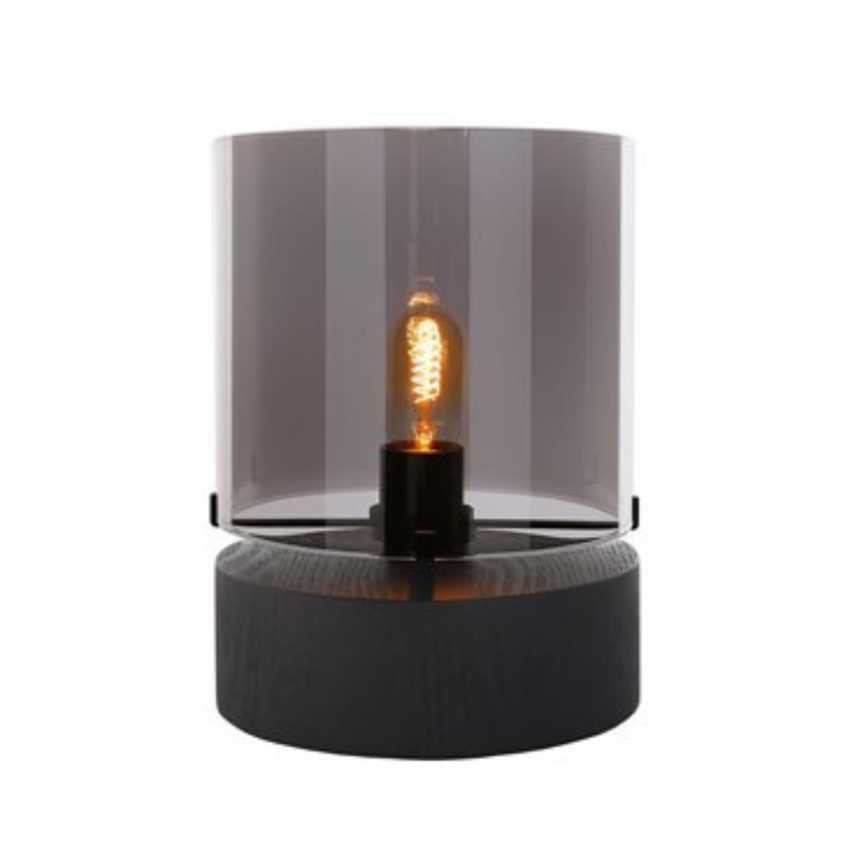 Cilinder Wood fa asztali lámpa Ø23x30