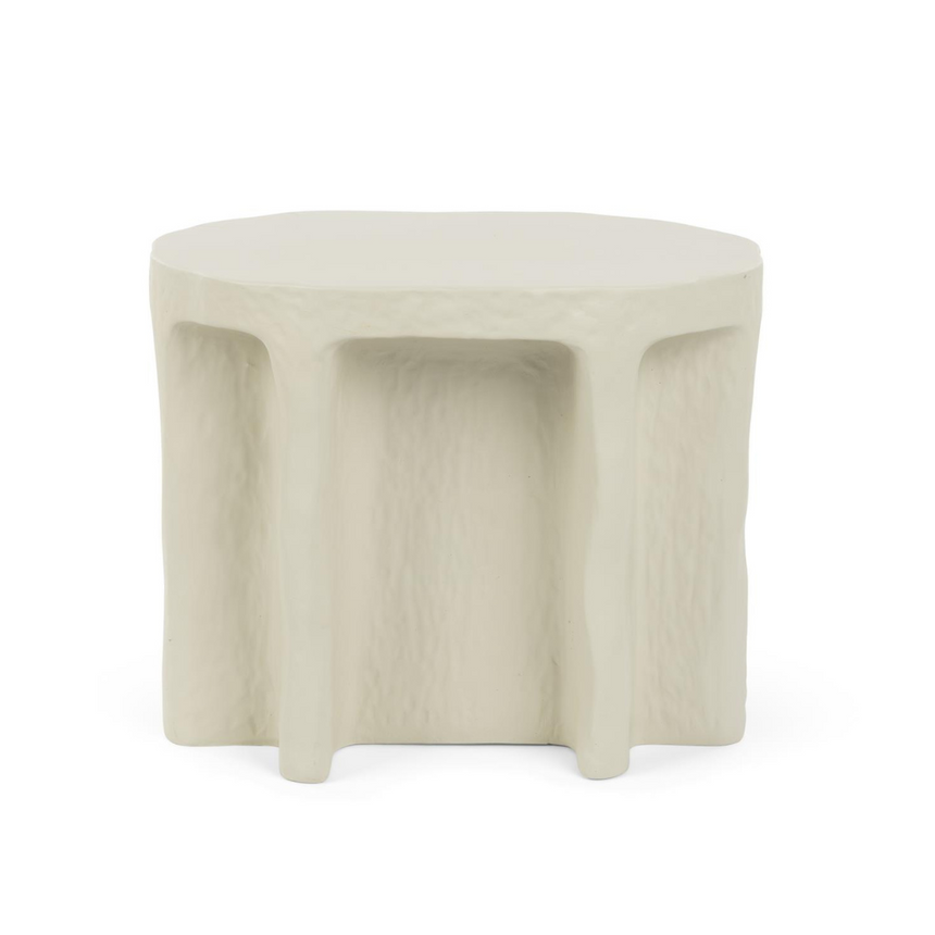 Born To Be Alive Oval műgyanta lerakóasztal