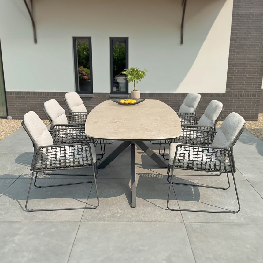 Prado kerámia kerti asztal