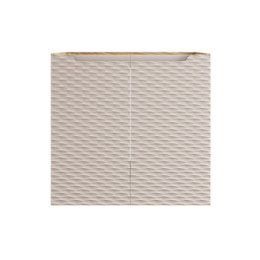 Baggy woven chenille pouf