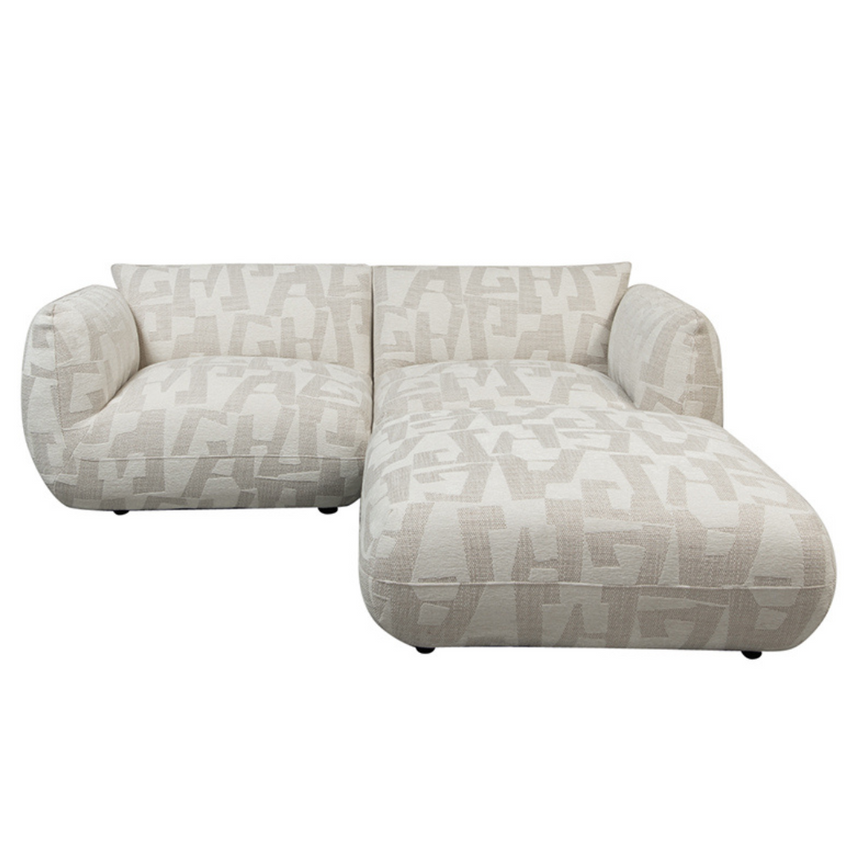 Amsterdam 2.5 személyes szövet sarokkanapé