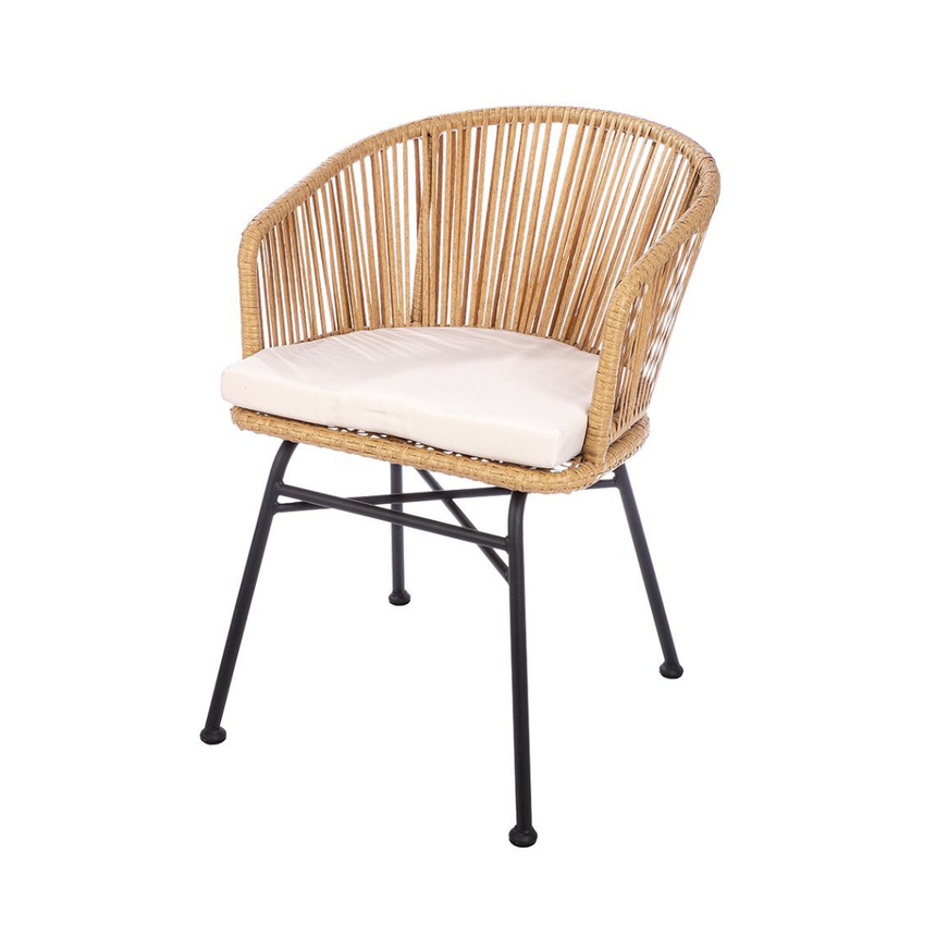 Valencia műrattan kerti szett