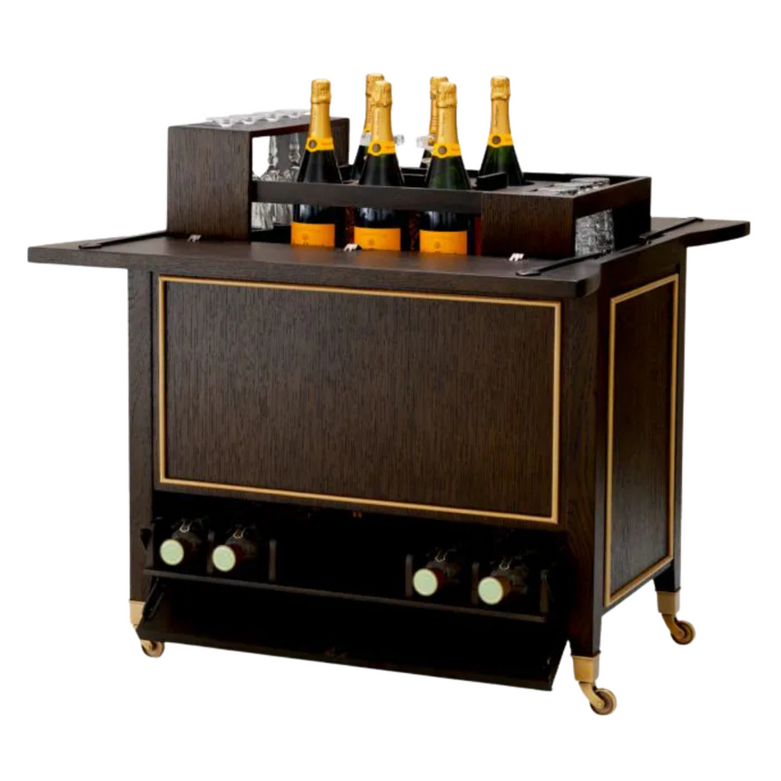 Modesto wooden bedside table