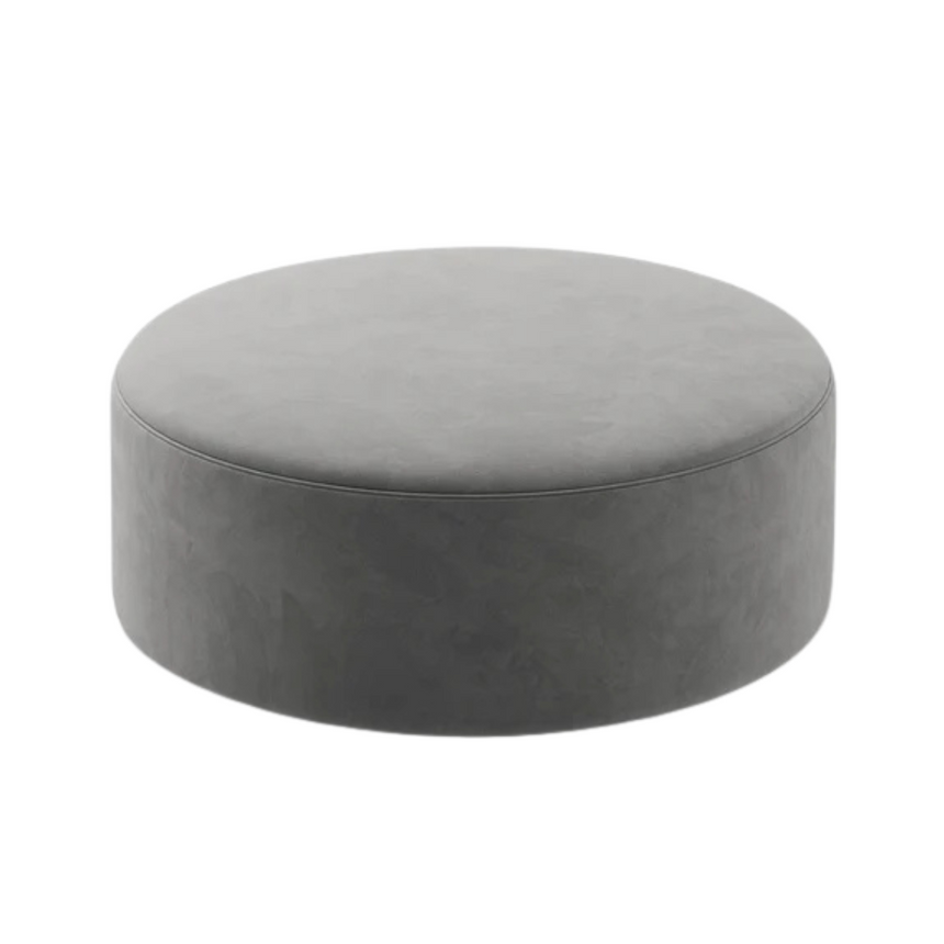 Dia bársony puff Ø90