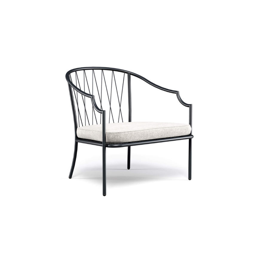 Como szövet kerti fotel