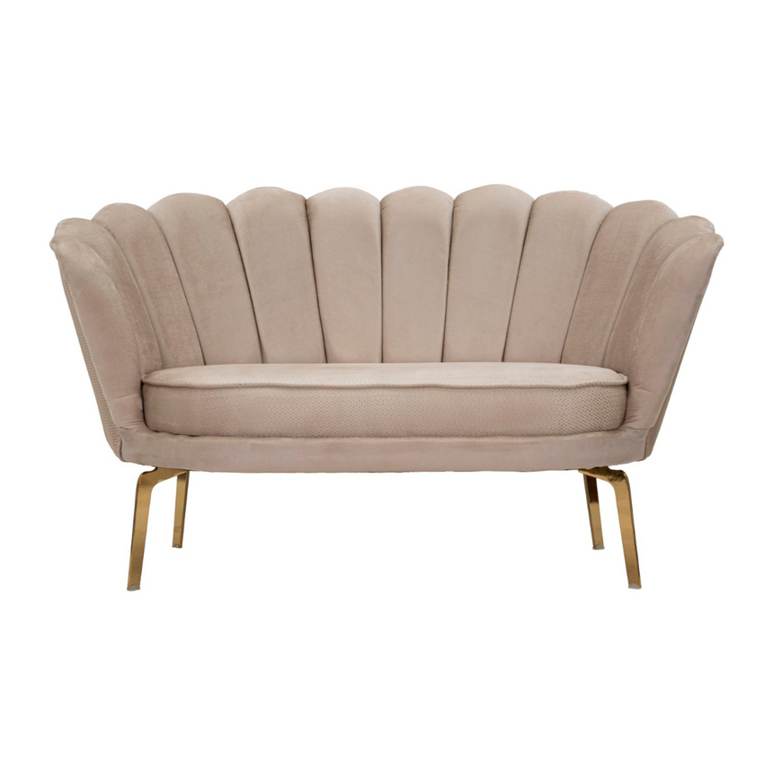 Vienna Plus 2-seater velvet sofa