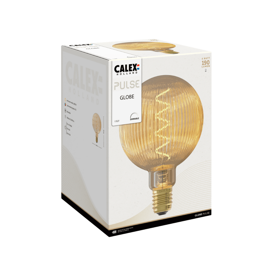 Pulse M Nantes G125 Gold Flex bulb, LED E27