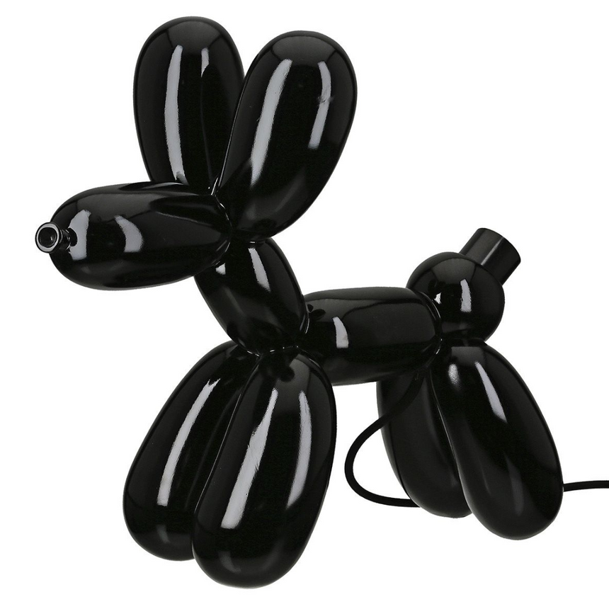 Dog műgyanta asztali lámpa