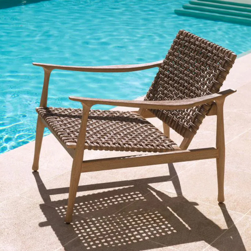 Manzo műrattan kerti fotel