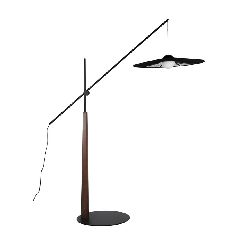 Belle fabric floor lamp