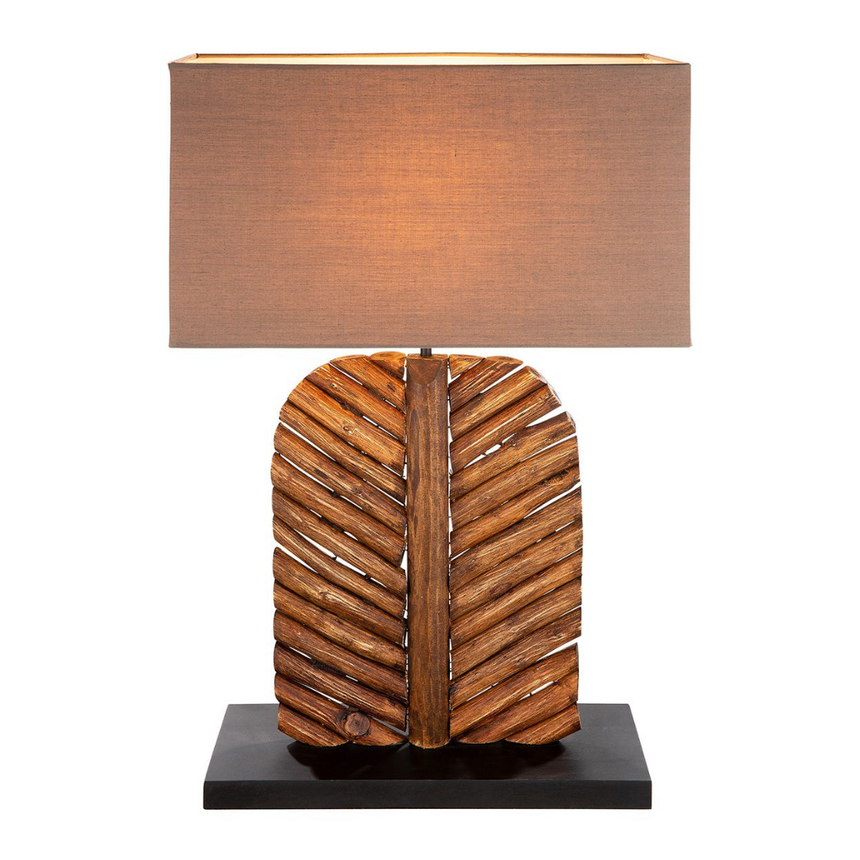 Leaf fa asztali lámpa