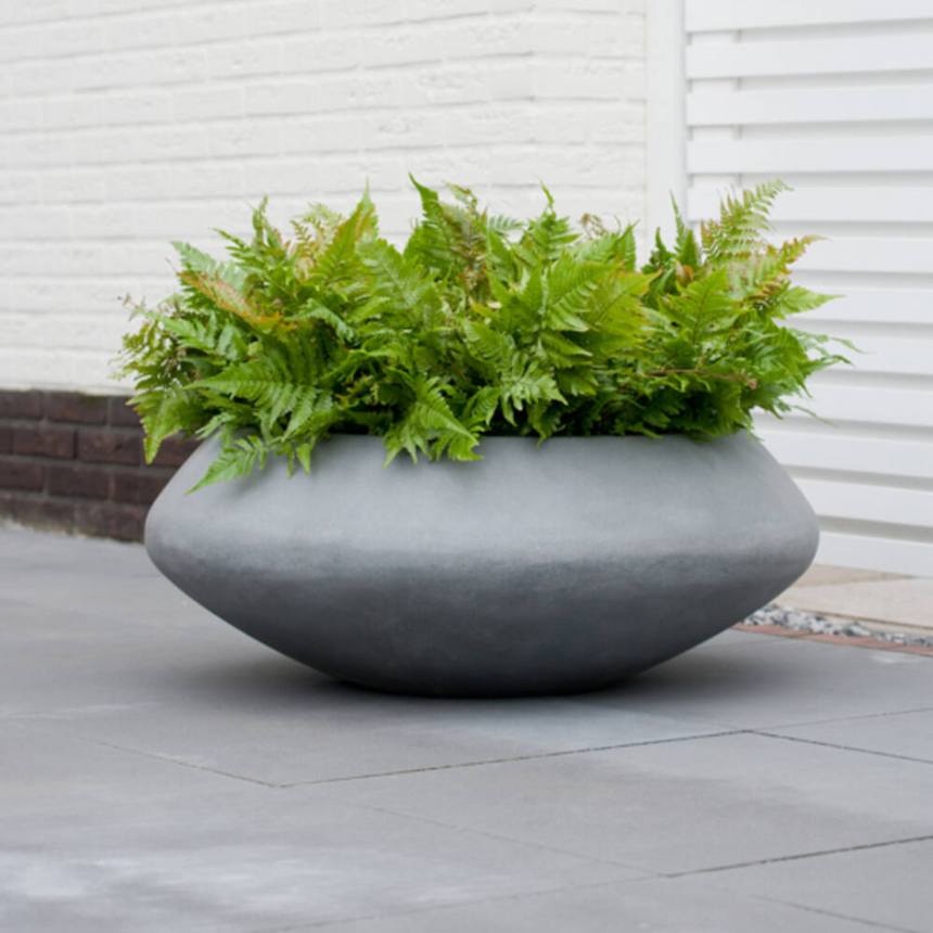 Tara stone flower pot Ø60