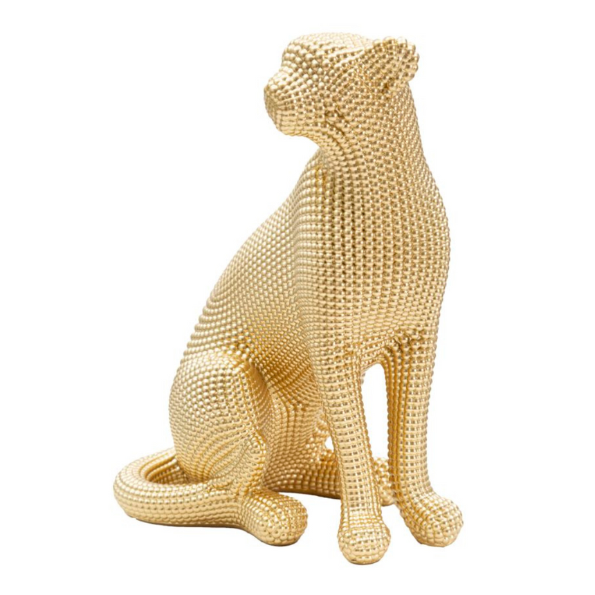 Leopardo műgyanta szobor