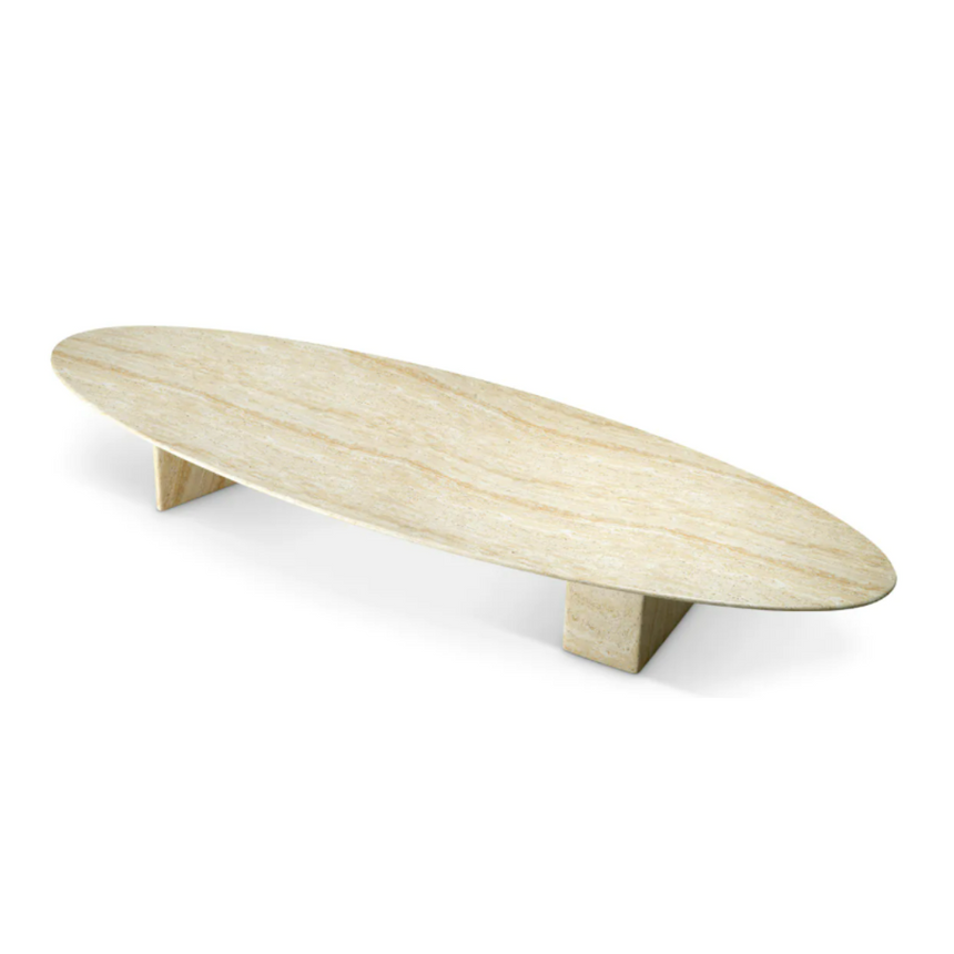 Aurore artificial stone garden coffee table