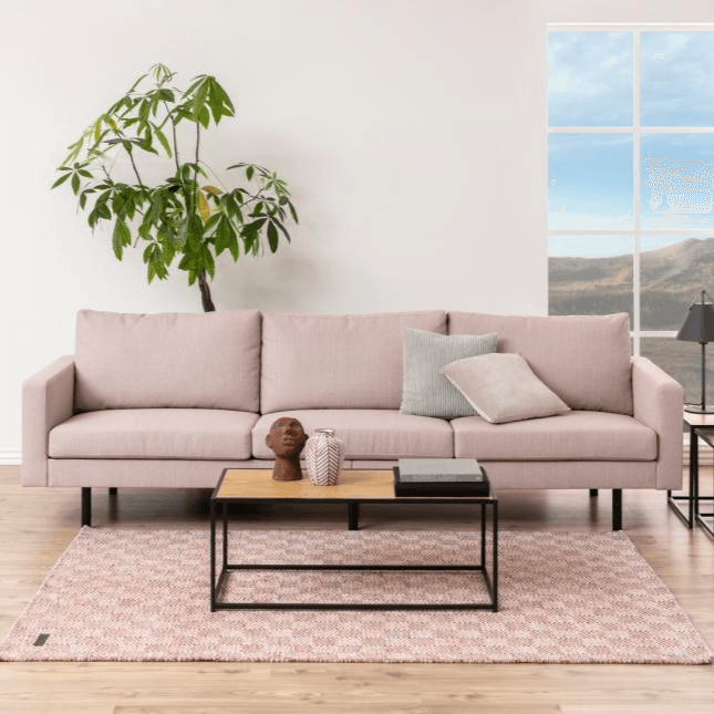 Seaford wooden coffee table 100x50