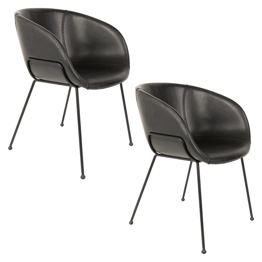 Feston textilbőr szék