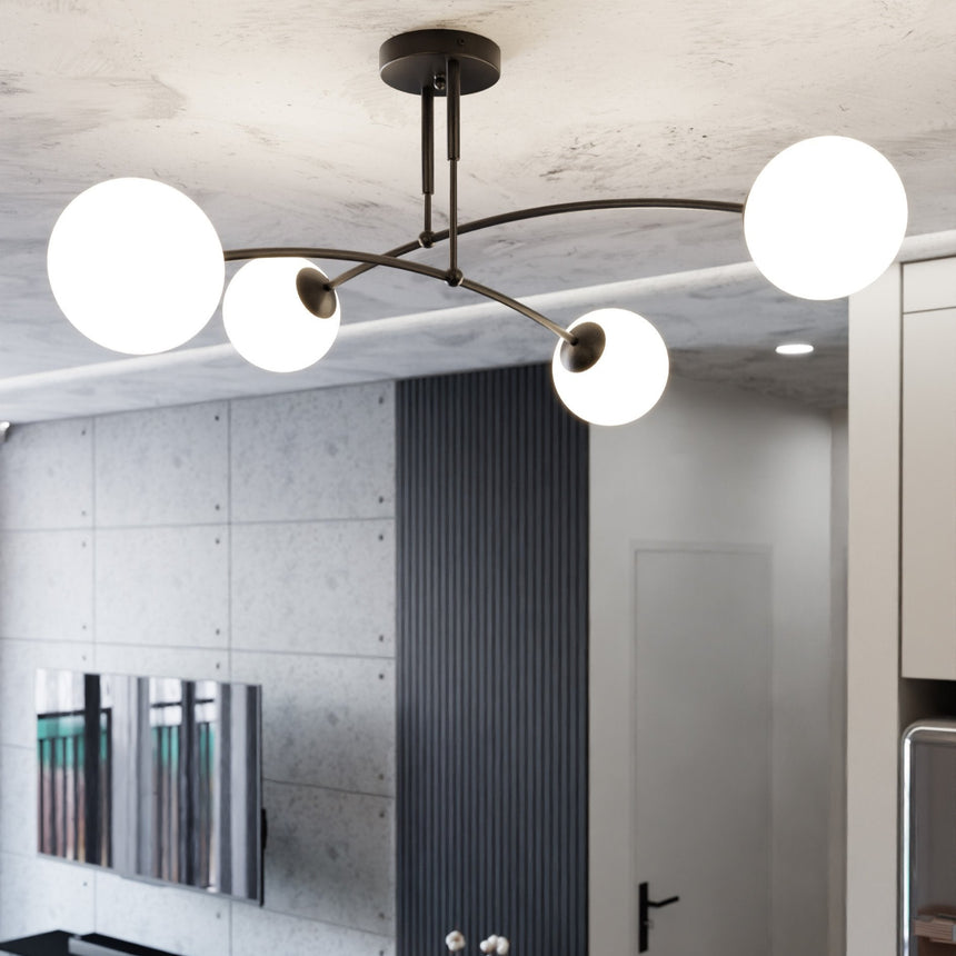 Pregos 4 fém függőlámpa