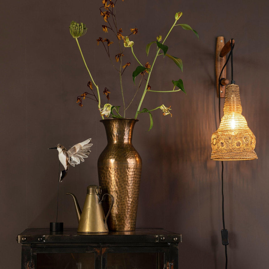 Alen fa falilámpa-2