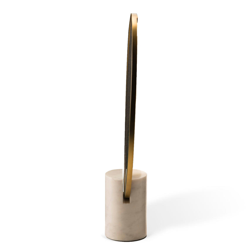 Oval márvány tükör-3