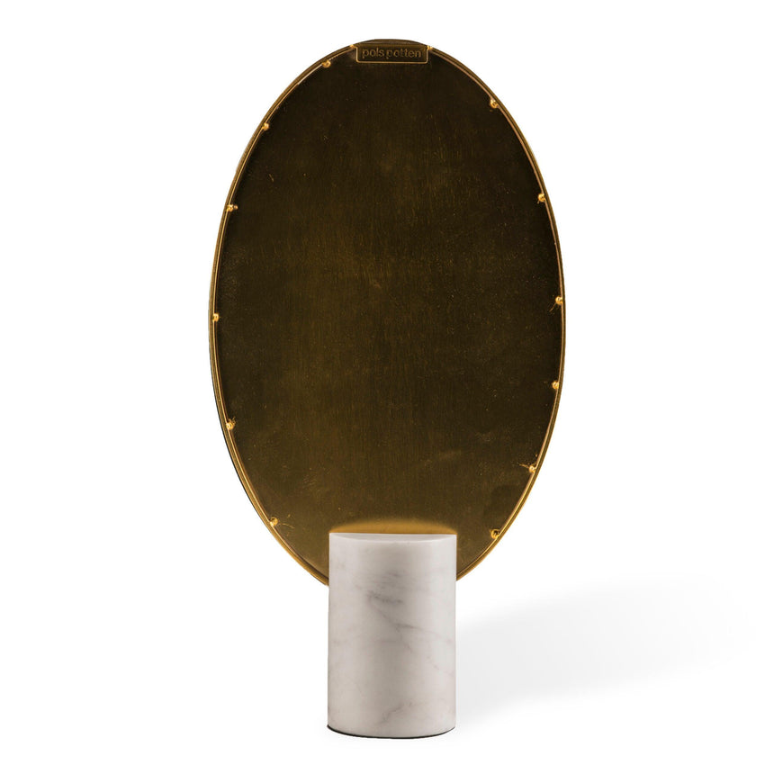 Oval márvány tükör-2