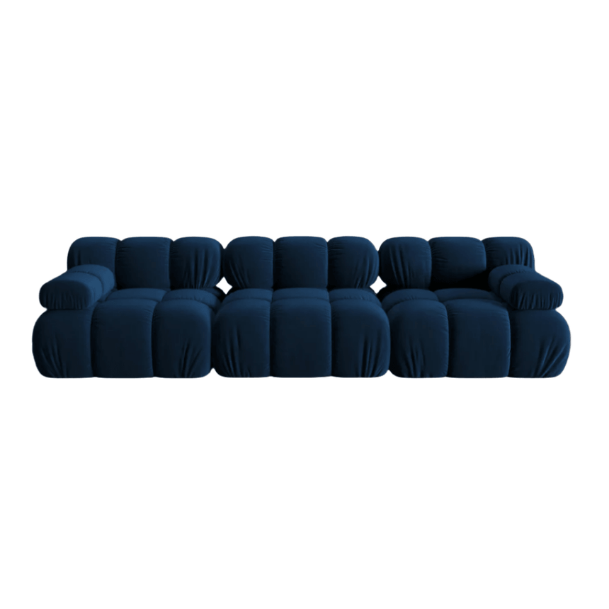 Bellis 3-seater velvet sofa
