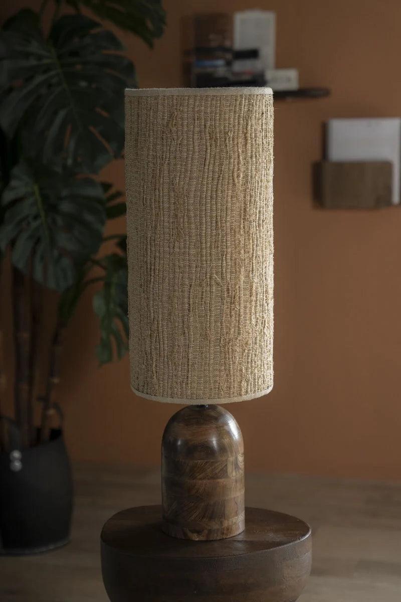 Gadja jute table lamp Ø25