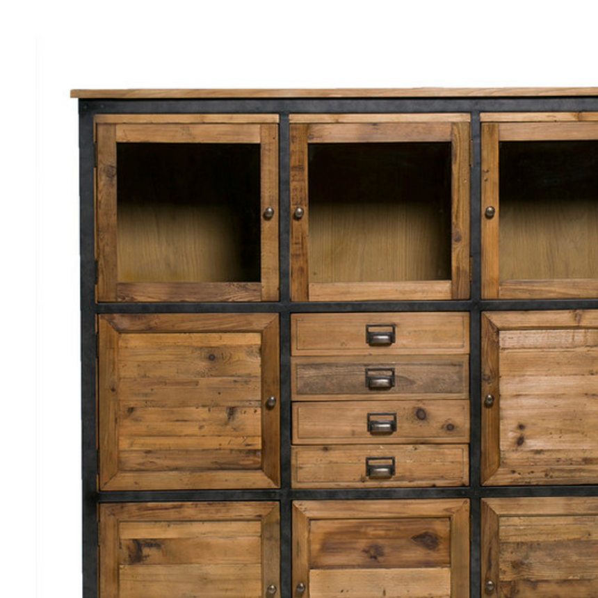 Noa wooden bedside table