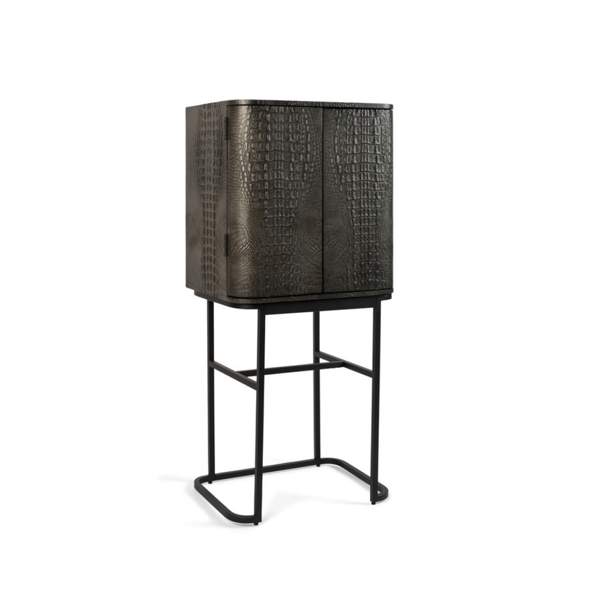 Ava Morgana textilbőr bárszekrény