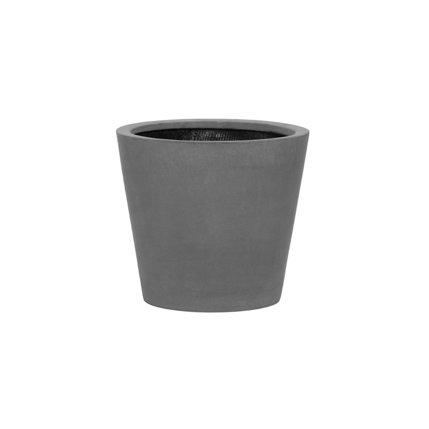 Bucket stone flower pot Ø40