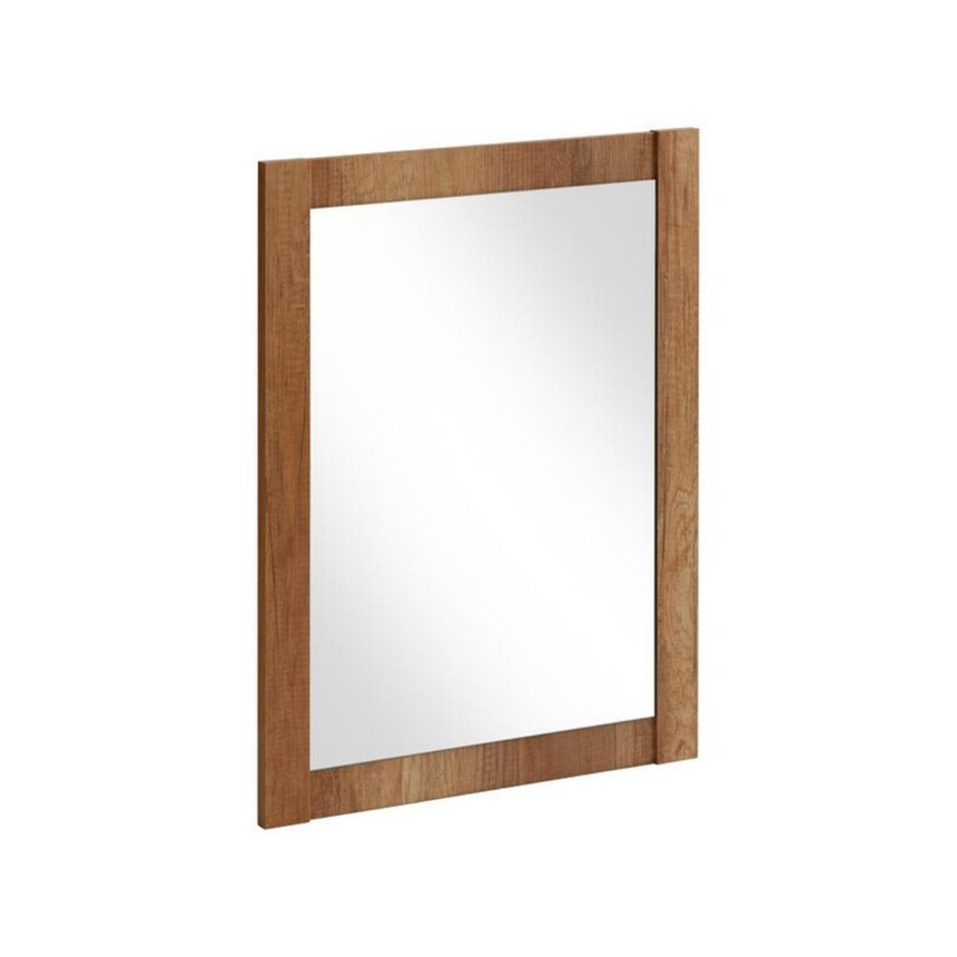 Classic fa fürdőszoba tükör