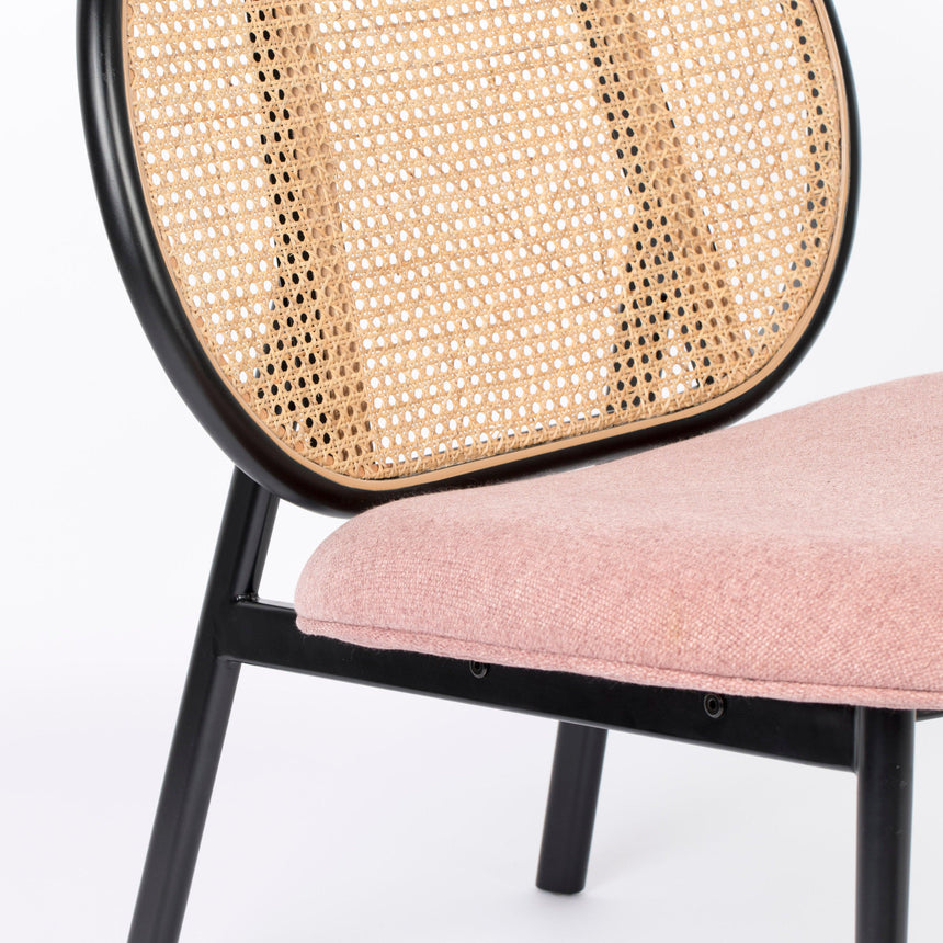 Spike rattan armchair