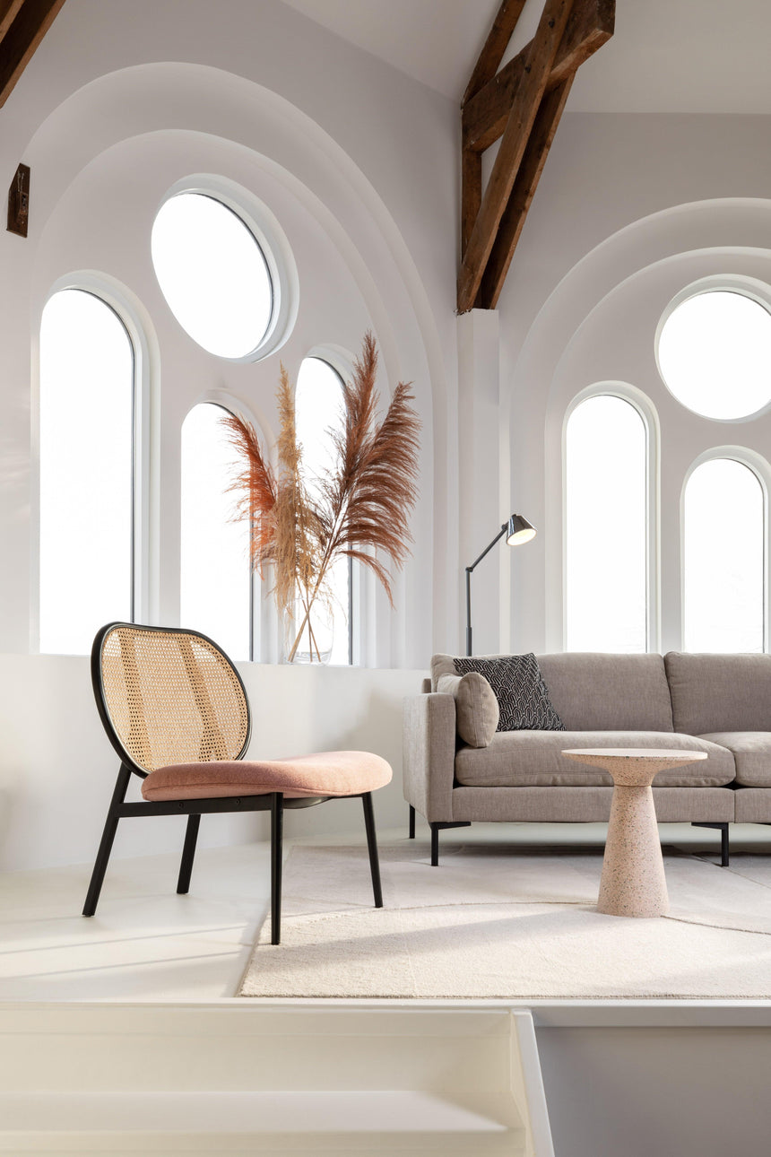 Spike rattan armchair