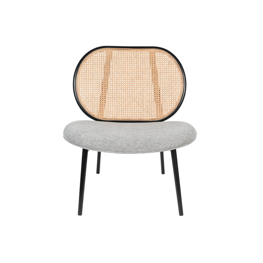 Spike rattan armchair