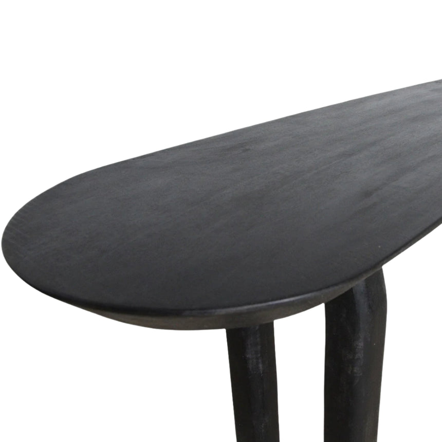 Bullnose Wood Console Table