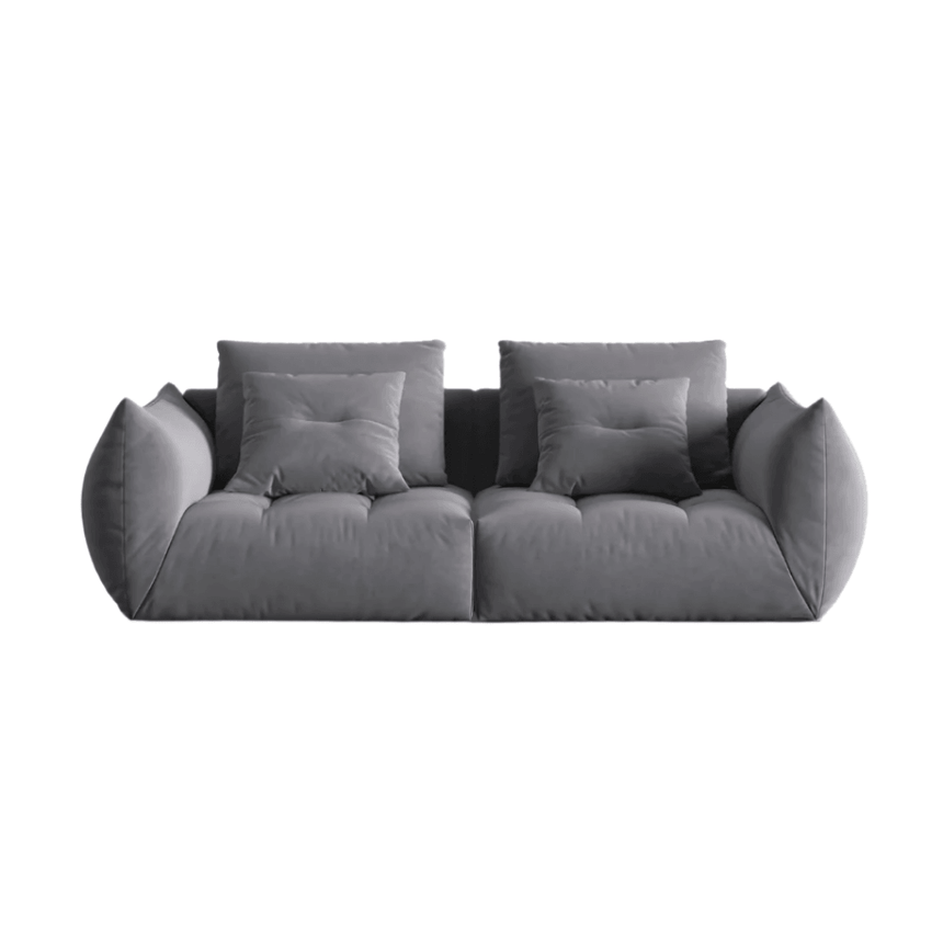 Bloom 3-seater velvet sofa