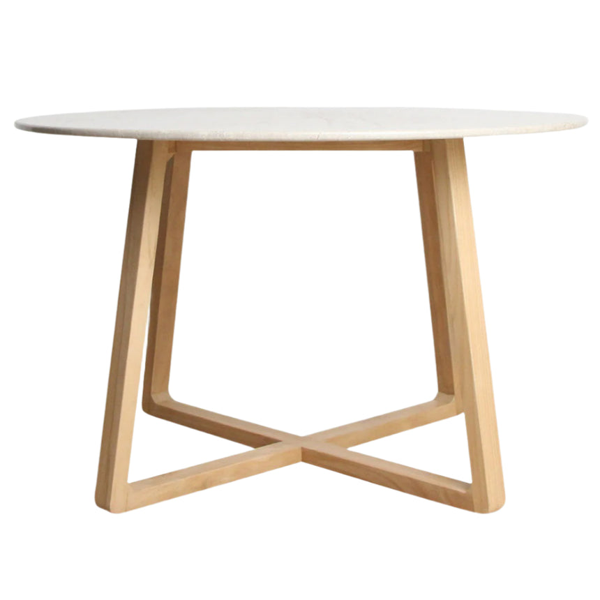 Infinity márvány étkezőasztal Ø120