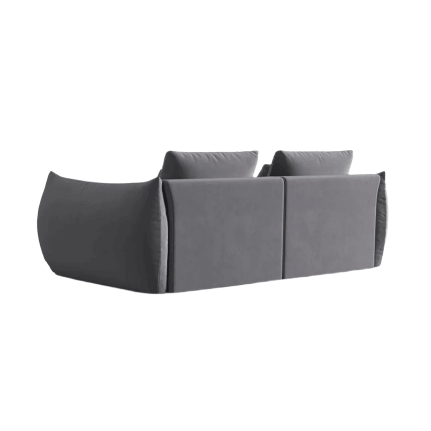 Bloom 3-seater velvet sofa