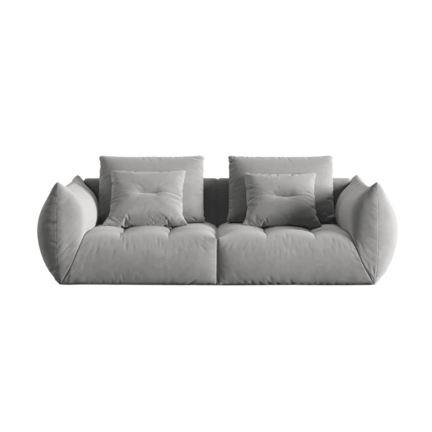 Bloom 3-seater velvet sofa