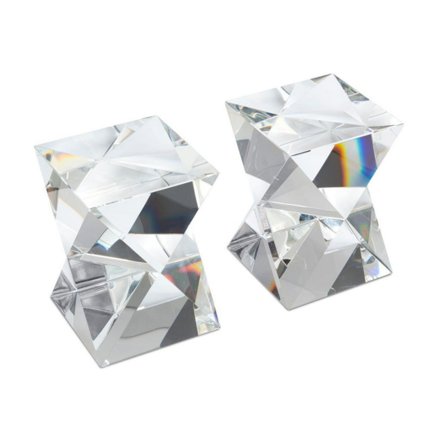 Booq acrylic bookend