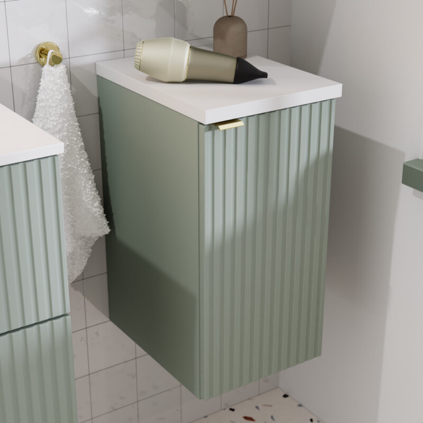 Baggy woven chenille pouf