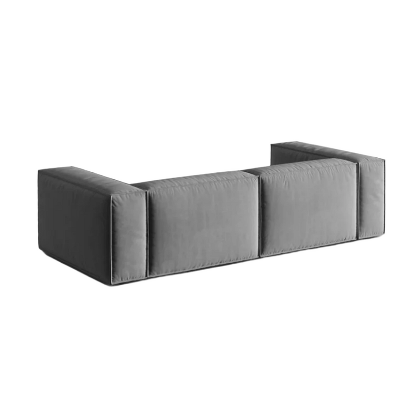 Ruby 2-seater velvet sofa