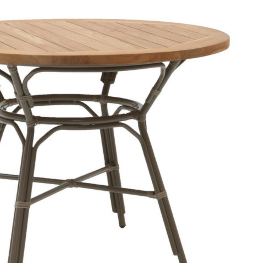 Noa wooden bedside table