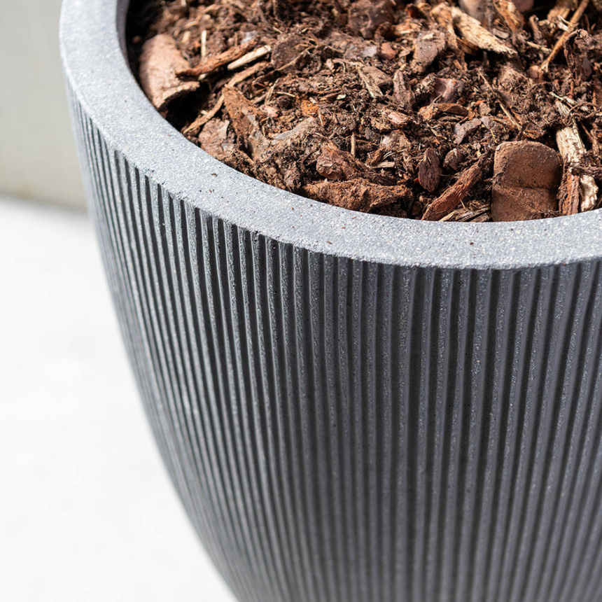 Ben stone flower pot Ø40