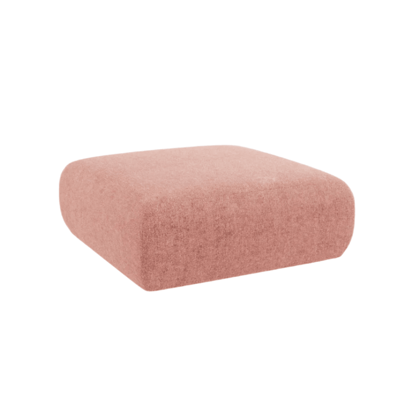 Molino chenille pouf 100x100