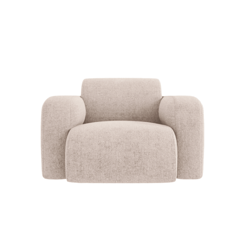 Molino chenille armchair