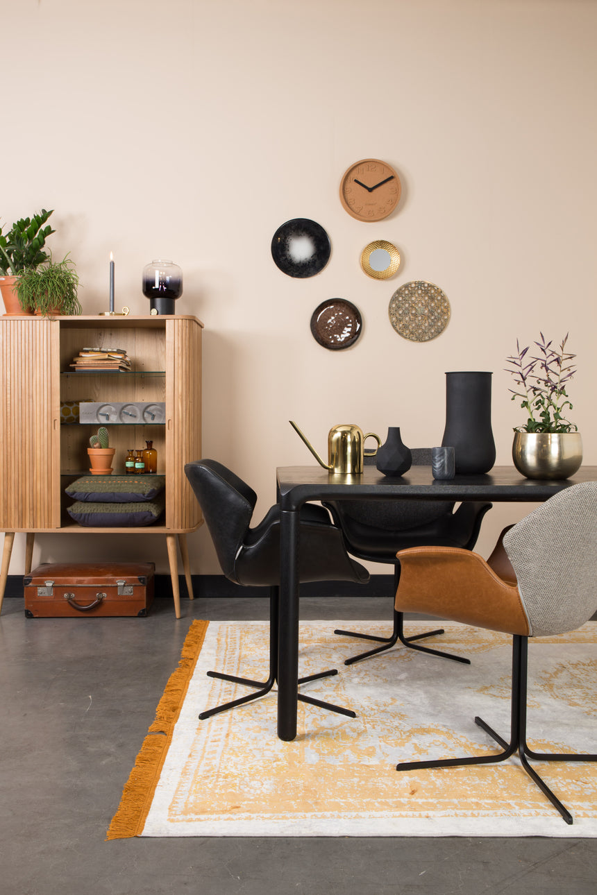 Barbier 2-door wooden cabinet